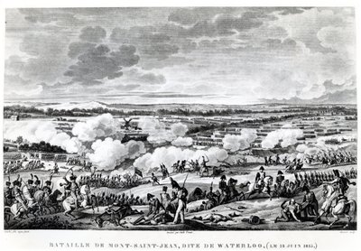 Battle of Waterloo, 18 June 1815 by Carle Vernet